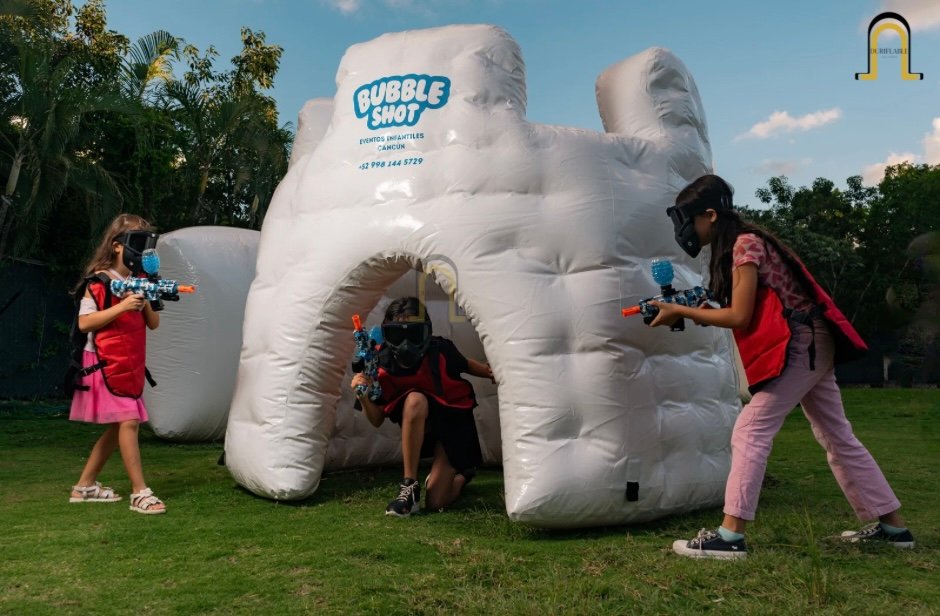 Piezas de gotcha inflable